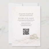 All in One Dragon It's a Boy Baby Shower Kaart (Achterkant)