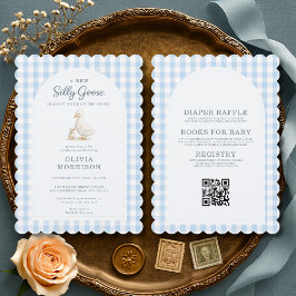 All in One Dwaze Gans Baby Shower Kaart