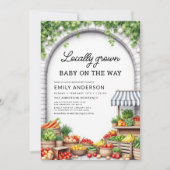 All in One Farmers Market Lokaal geteeld Baby show Kaart (Voorkant)