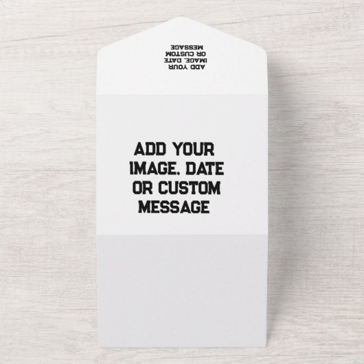 All-in-One Huwelijksuitnodigingen - Custom Online All In One Uitnodiging (Buitenkant)