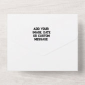 All-in-One Huwelijksuitnodigingen - Custom Online All In One Uitnodiging (Achterkant)