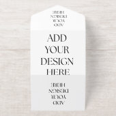 All in One Invitation Uitnodiging (Buiten)