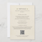 All in One Little Love Bug Baby shower Uitnodiging (Achterkant)