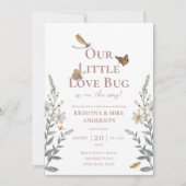 All-in-One Little Love Bug Baby Shower Uitnodiging (Voorkant)