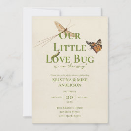 All in One Little Love Bug Baby shower Uitnodiging