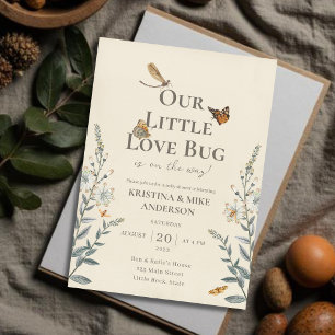 All in One Little Love Bug Baby shower Uitnodiging