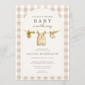 All in One Lokale Baby Shower Kaart (Voorkant)