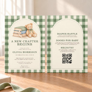 All in One Nieuw Hoofdstuk Begint Baby Shower Kaart