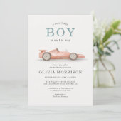 All in One Race Auto Baby Borrel Kaart (Staand voorkant)