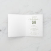 All in One Saliegroen Franse Bloemmotief Vouwconst (Binnen)