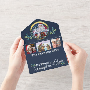 All in One Submarine thema Vakantie Kaart