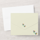 All in One Trouw UitnodigingTulpen All In One Uitnodiging (Achterkant)