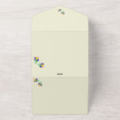 All in One Trouw UitnodigingTulpen All In One Uitnodiging (Buitenkant)