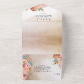 All-in-One Trouwkaart All In One Uitnodiging (Buitenkant)