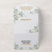 All-in-One Trouwuitnodiging All In One Uitnodiging (Buitenkant)