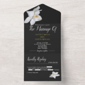 All-in-one trouwuitnodiging all in one uitnodiging (Binnen)