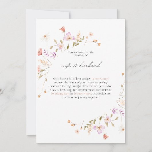 all-in-one uitnodiging (Voorkant)