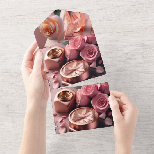 All-in-one uitnodiging (Afscheurbaar)