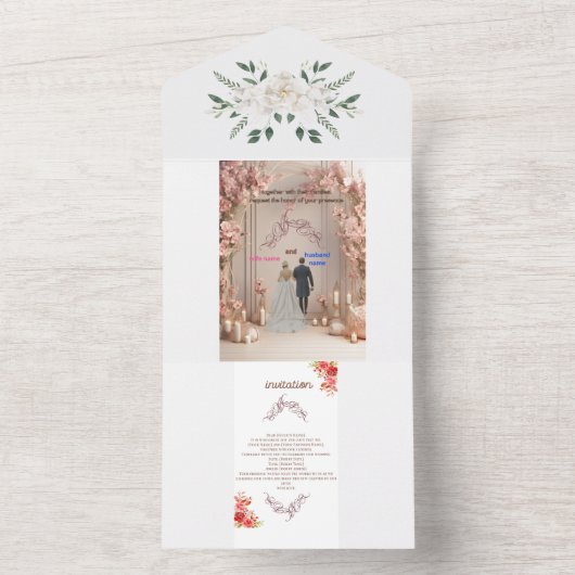 . ALL IN ONE UITNODIGING (Binnen)