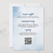 All in One Under the Zee Het is een Baby shower vo Kaart (Achterkant)