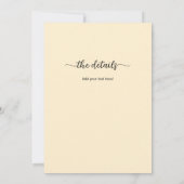 All in One We decided on Forever Beach Palm Trees Kaart (Achterkant)