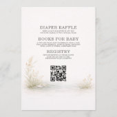 All in One Wilde Eend Baby Shower Kaart (Achterkant)