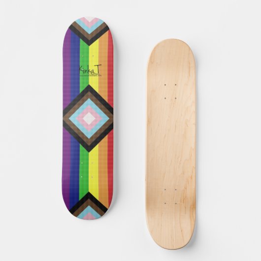 all inclusive persoonlijk skateboard (Voorkant)