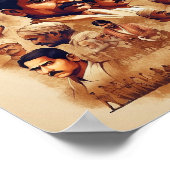 All India Freedom Fighters Digitaal Kunst Poster (Hoek)