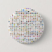 All iPhone / iOS emojis Ronde Button 5,7 Cm (Voorkant)