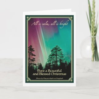 All is calm, all is bright kaart