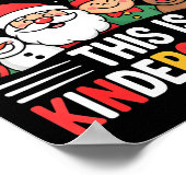 All Is Calm Funny Xmas Kindergarten Christmas Seas Poster (Hoek)