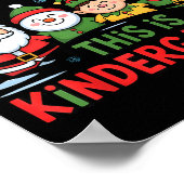 All Is Calm Funny Xmas Kindergarten Christmas Seas Poster (Hoek)