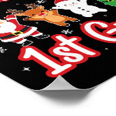 All Is Calm Just Kidding 1st First Grade Teacher X Poster (Hoek)