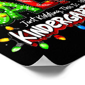 All Is Calm Just Kidding Christmas Kindergarten Te Poster (Hoek)