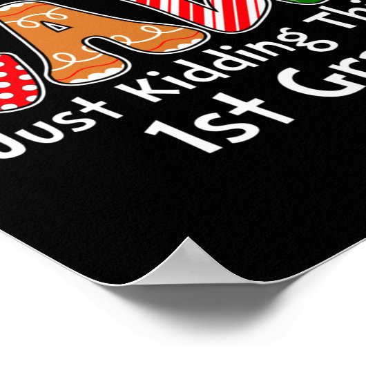 All Is Calm Just Kidding This Is 1st Grade Preppy  Poster (Hoek)