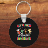All Is Calm Just Kidding This Is Kindergarten Chri Sleutelhanger (Voorkant)
