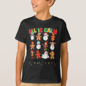All Is Calm Just Kidding This Is Kindergarten Chri T-shirt (Voorkant)