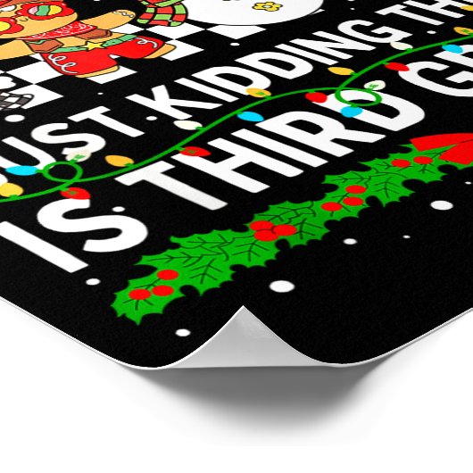 All Is Calm Just Kidding This Is Third Grade Chris Poster (Hoek)