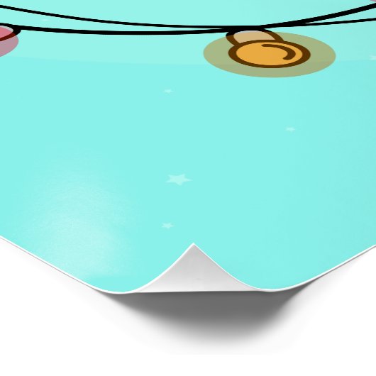 'All Lit Up' grappig poster (Hoek)