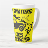 ALL LIVES SPLATTERED NOBODY CARES ABOUT YOUR LATTE MOK (Rechterhoek)