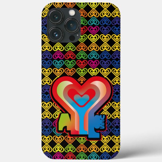 ALL LOVES  BY MASANSER Case-Mate iPhone CASE (Achterkant)