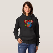 ALL LOVES  BY MASANSER HOODIE (Voorkant volledig)