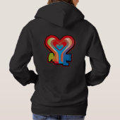 ALL LOVES  BY MASANSER HOODIE (Achterkant)