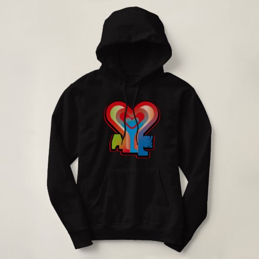 ALL LOVES  BY MASANSER HOODIE (Design voorkant)