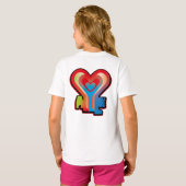 ALL LOVES BY MASANSER T-SHIRT (Achterkant volledig)