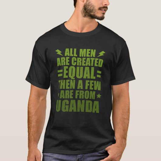 All Men Are Created Equal Cambodian Humor Cambodia T-shirt (Voorkant)