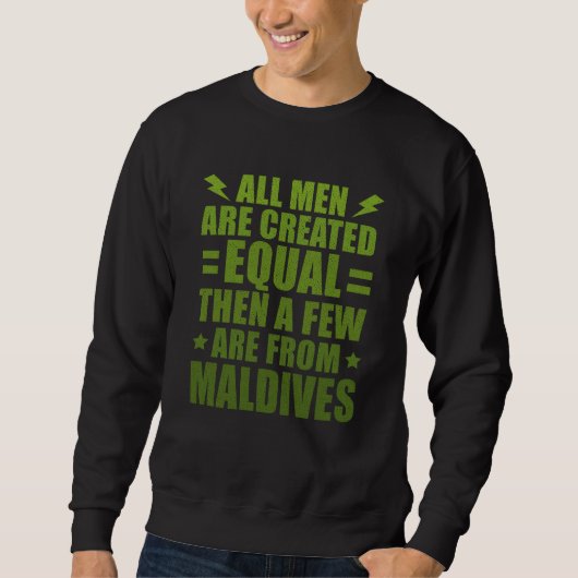 All Men Are Created Equal Honduran Humor Honduras Trui (Voorkant)