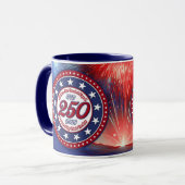 All Men Are Created Graphics Fireworks Clouds RWB Mok (Voorkant links)