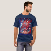 All Men Are Created Graphics Fireworks Clouds T-shirt (Voorkant volledig)