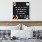 ALL MEN ARE EQUAL  CANVAS AFDRUK (Insitu (Slaapkamer))